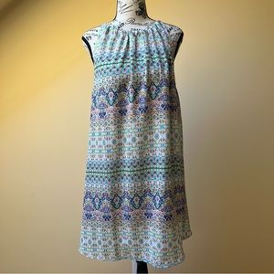 Rachel Ashwell Patterned Sleeveless Dress